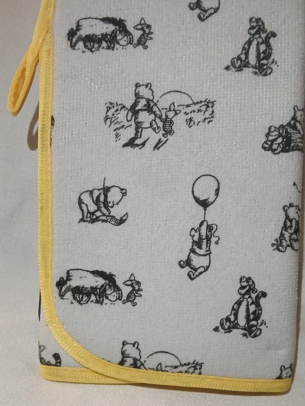 New Disney Winnie The Pooh & Friends Dish Drying Mat With Rack